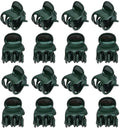 Plant Clips, Orchid Clips Plant Orchid Support Clips Flower and Vine Clips for Supporting Stems Vines Grow Upright Green 50PCS