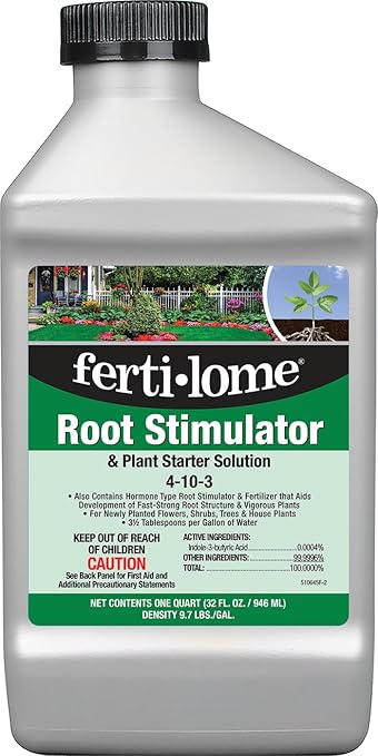 Fertilome (10645) Root Stimulator & Plant Starter Solution 4-10-3 (32 oz)