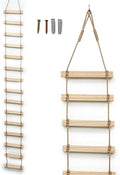 Trellis for Climbing Plants Indoor, Plant Ladder - 70.9×7.9 Inches Natural Wooden Hanging Trellis, Decorative Wall-Mounted Support for Potted Vines, Ivy, and Houseplants