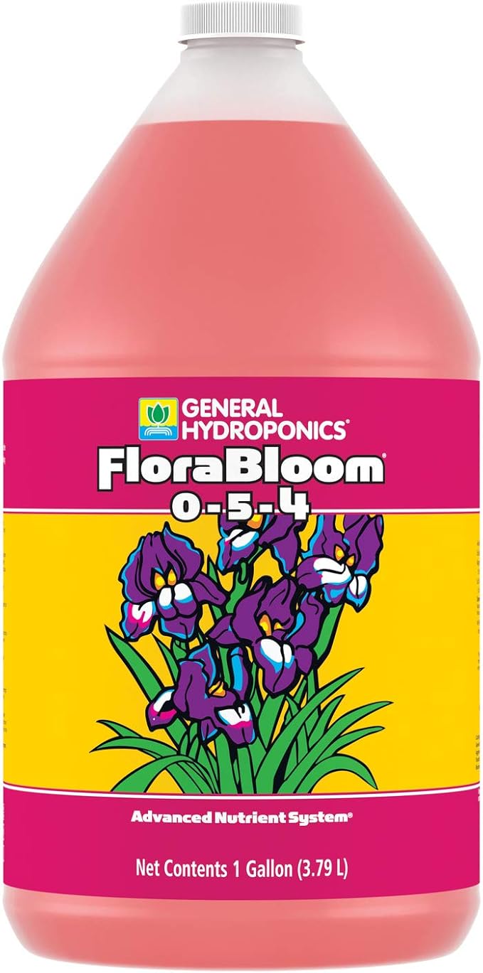 General Hydroponics 718015 FloraBloom, 1 Gallon, Magenta