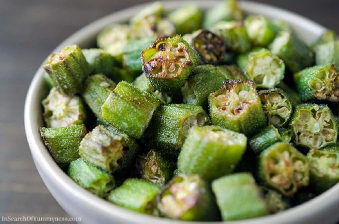 Emerald Okra Seeds, 50 Count COOL BEANS N SPROUTS Brand. Home Gardening.