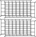 4 Pack Trellis Net for Grow Tent 2 x 4Ft Heavy-Duty Elastic Plant Net with12 Hooks Flexible Elastic for Gardening, and Horticulture(Plastic)