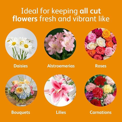Chrysal Recyclable Paper Flower Food Packet - 100 ct, for 1L of Water