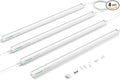 VIVOSUN 2ft Grow Lights for Indoor Plants Full Spectrum, LED Plant Lights 60W(4 X 15W), T5 Grow Light Strip for Seed Starting, Greenhouse, Hydroponics, SGS Compatible, Linkable, 5000K, 4-Pack