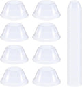 50 Pcs Humidity Domes for Plants Outer Diameter 4.7 cm/1.85 inch Replacement Grow Dome Hydroponic Cups Seed Starting for Growing Basket, Greenhouse, Hydroponic Growing System Flower Transparent