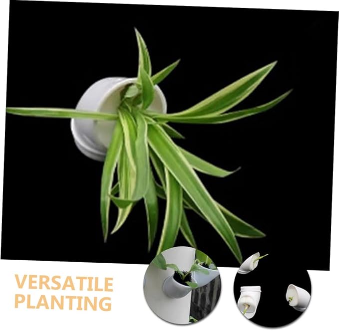 12pcs Hydroponic Growing System Vertical Planting Pots for Balcony Window Farming Plastic Soilless Culture Tubes for Indoor Vegetable Gardening