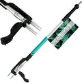 Breeze Touch Stand Up Weed Puller 39" with 4-Claw Hardened Steel Head, Heavy Duty Long Handle Weed Removal Tool for Lawn & Garden, Removes Deep-Root Weeds Like Dandelion & Crabgrass