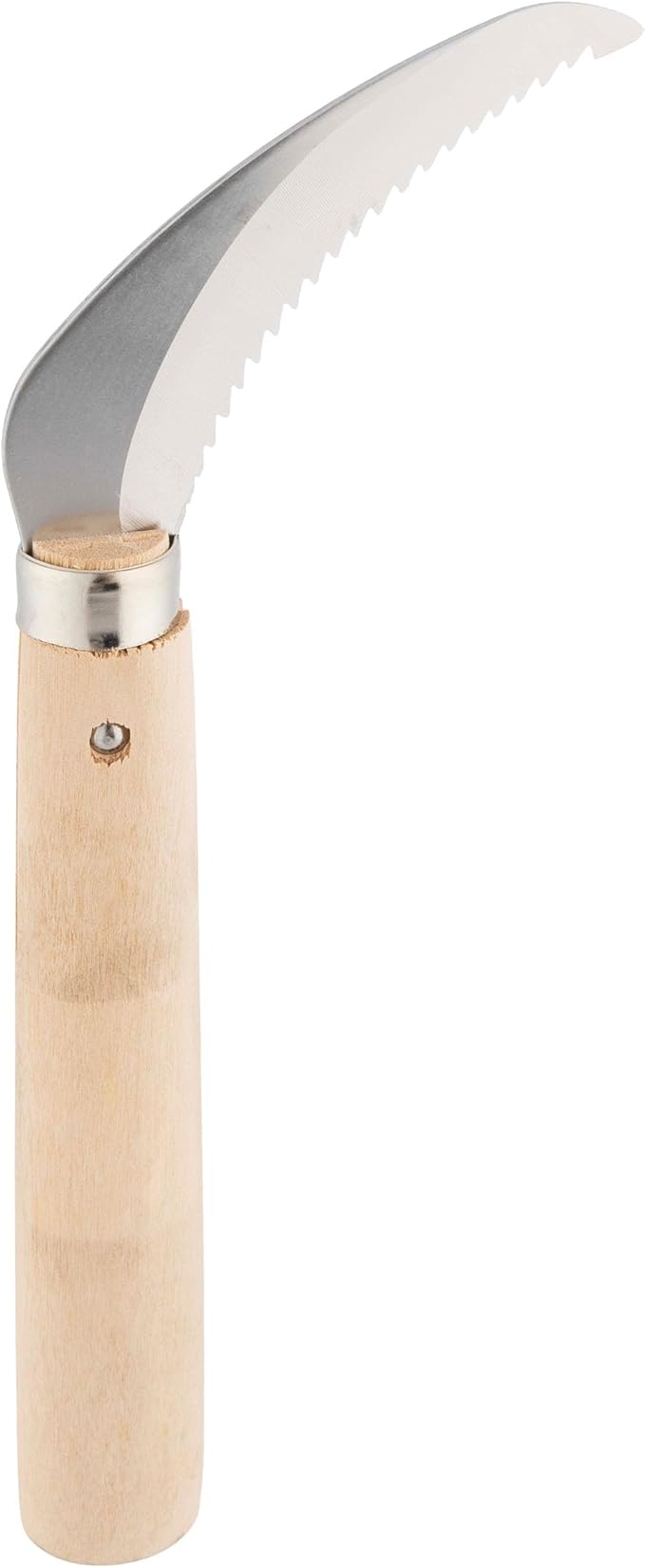 Japanese Saw Hand Saw - 8” Root Cutter with Sharp 2.75” Serrated Stainless Steel Blade and 30-Degree Cutting Angle - Garden Tools for Gardening and Landscaping by Kings County Tools