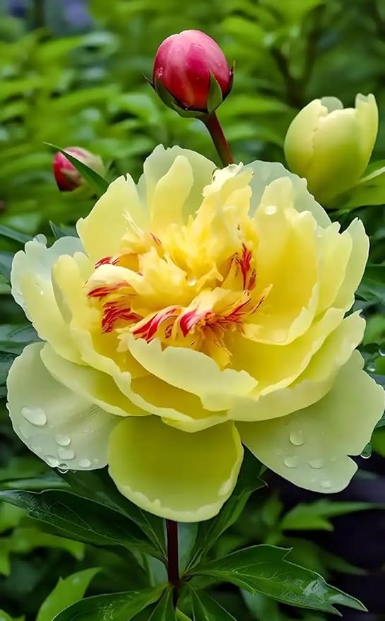 Mixed Colors Peony Flower Seeds Double Garden Plant Flower Bloom Rare Exotic Beautiful Perennial Bonsai Plant Garden 20pcs