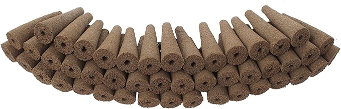 TISOHUGO 50 Pack Grow Sponges, Seed Starter Pods Growth Sponges Compatible with AeroGarden, PH-Balanced Refill Pods Gardening Accessories for Hydroponic Indoor Growing System