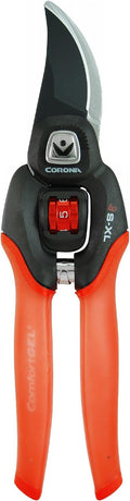 Corona Clipper BP 4214D Flex Dial Bypass Pruner With Comfort Gel Grips, 3/4 Inch, Red/Black