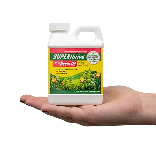 SUPERthrive Pure Neem Oil Natural Leaf, 8 oz (3 Pack)