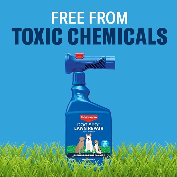 BioAdvanced Dog Spot Lawn Repair, Ready-to-Spray, 32Oz, 4,000 Sq Ft