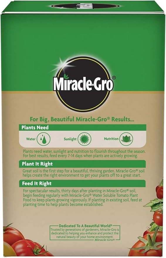 Miracle-GRO 2000422 Plant Food, 1.5-Pound (Tomato Fertilizer), 1.5 lb (Pack of 2)