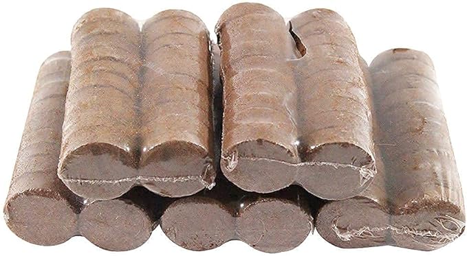Envelor Coco Coir Seed Starting Mix Pellet for Seed Starter Tray Potting Soil for Indoor Plants Nursery Pots Flower Seeds Herbs Microgreens Succulent Soil Coco Growing Media, 1.2 Inches 100 Pack