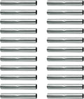 Metal Connectors for 6mm Diameter Glassfiber Garden Stakes Connecting, Joint Accessories for Plant Raising Greenhouse Garden Hoops or Tent Support Rod (Inner Dia 6mm)