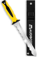 Insulating knife - sod knife, 7.87inch stainless steel blade, suitable for cutting insulating rock wool, Thermal insulation wool