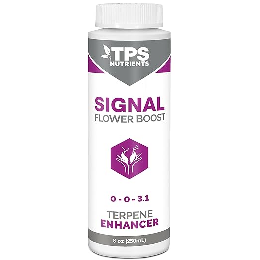 Signal Terpene Enhancer Plant Nutrient and Supplement, Flower Hardener and Increases Flavor by TPS Nutrients, 8 oz (250mL)
