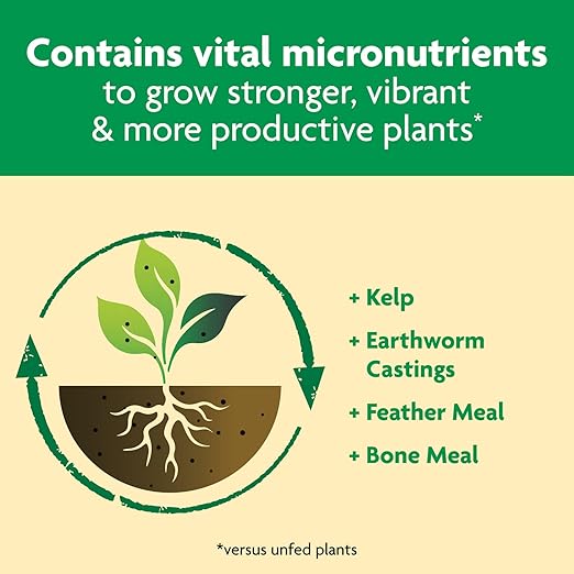 Miracle-Gro Shake 'N Feed All Purpose Plant Food - Outdoor and Indoor Plant Food for In-Ground and Containers, Feeds for up to 3 Months, 8 lbs.