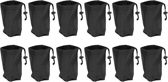 FTVOGUE 12Pcs Mason Jar Blackout Sleeves Hydroponic Sprouting Jar Covers with Adjustable Buckles for Wide Mouth 32oz Mason Jars Indoor Growing