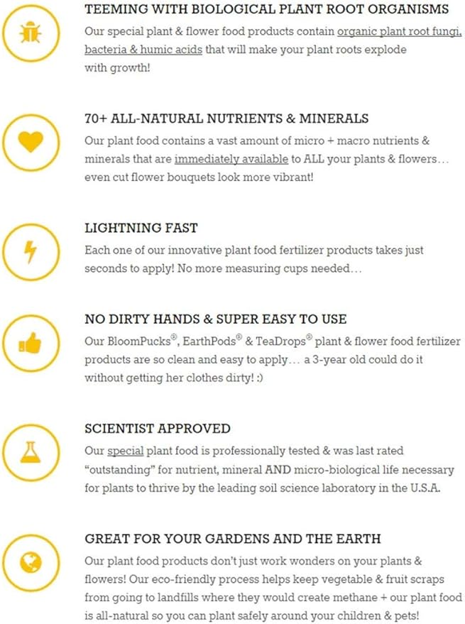 100 Earthpods - Premium Bio Organic Vegetable Fertilizer Spikes – Special Formulated Organic Plant Food for Herbs - Garden Fertilizer Sticks – Made in USA