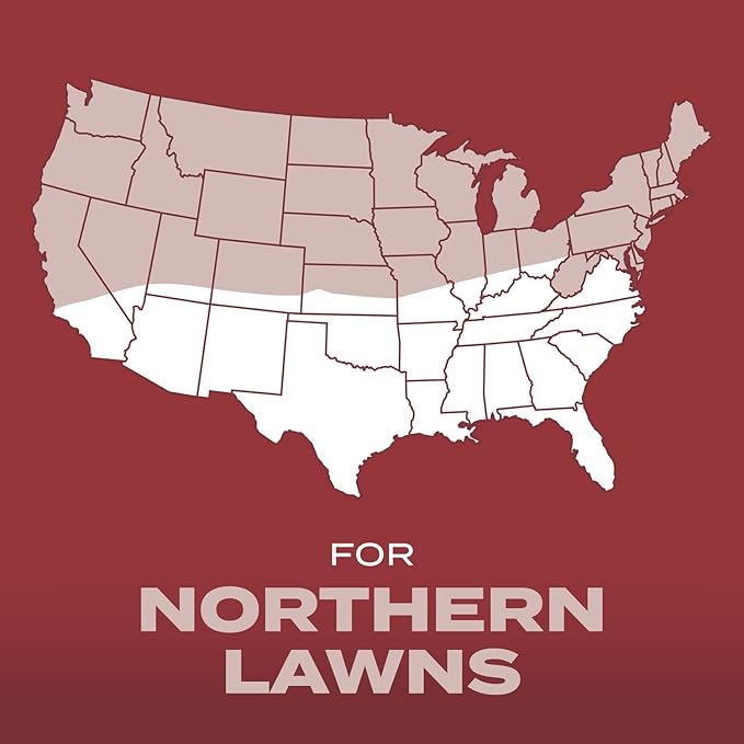 Scotts Turf Builder Grass Seed Sunny Mix with Fertilizer and Soil Improver, Thrives in Direct Sun, 2.4 lbs.