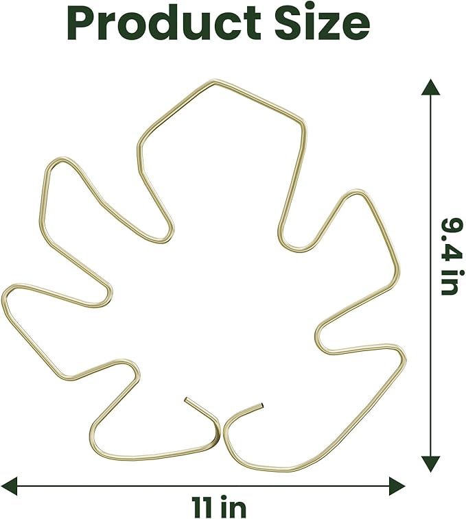 5pcs Plant Stem Support,Support Frame For Outdoor & Indoor Plant Growth Stereotypes-Large