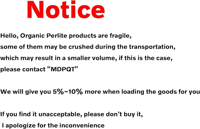 30 QT Professional Grade Horticultural Organic Perlite (30 QT, Perlite)