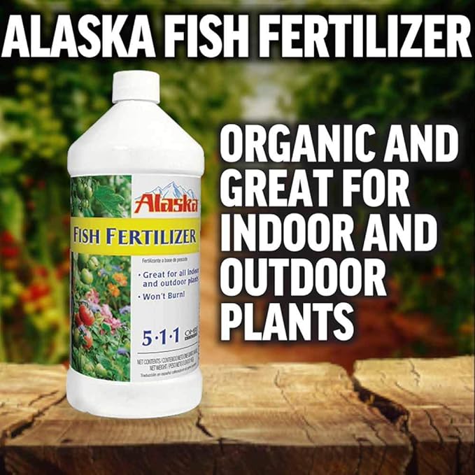 CENTRAL GARDEN BRANDS 100099247 Fish Emul Fertilizer, 1 Quart