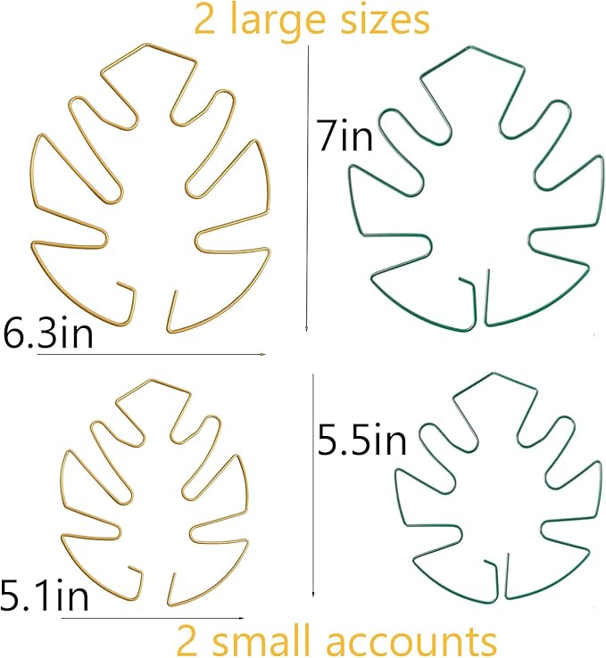 4PCS Adjustable Monstera Plant Support Stakes - Indoor Plants Accessories with Secure Clamps, Easy to Install & Customize for Tall Plants | Durable Metal Design for Healthy Growth