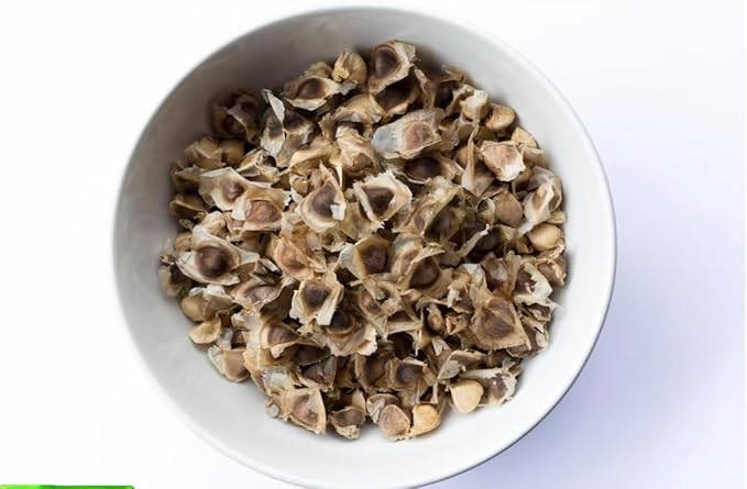 Moringa Seeds Premium PKM1 Variety | Snacking & Planting | Non-GMO | Wildcrafted Drumstick Tree (Malunggay) | Moringa Oleifera Semillas Imported from Mexico (1Lb)