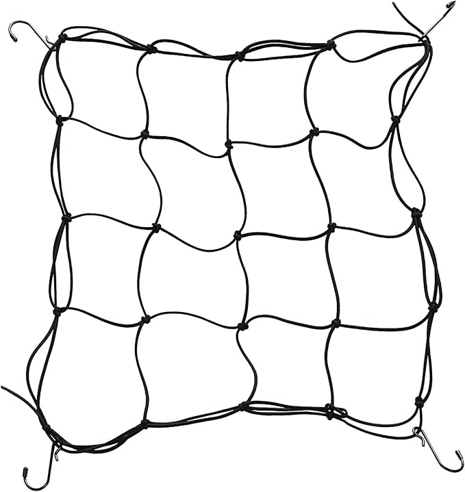 2 x 2Ft Trellis Netting with Hook, Heavy Duty Stretchy Scrog Plant Net Support for Indoor Outdoor Garden Plant Growing Tents