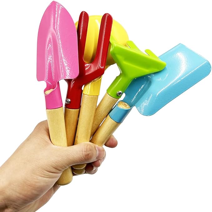 Gardening Tools Trowel, Rake, Shovel, Spoon, Fork for Gardening Tools Best Outdoor Easter Gift