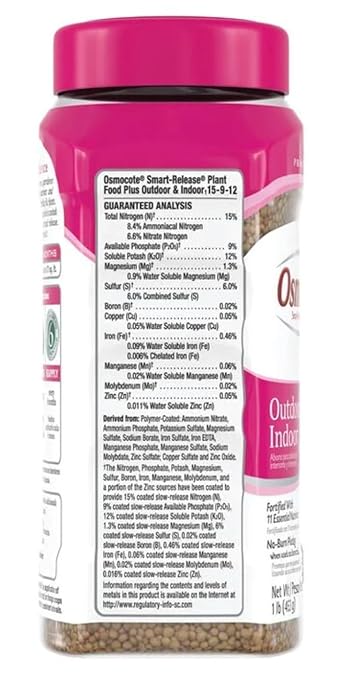 Osmocote Smart-Release Plant Food Plus Outdoor & Indoor, 1 Lbs. (4)