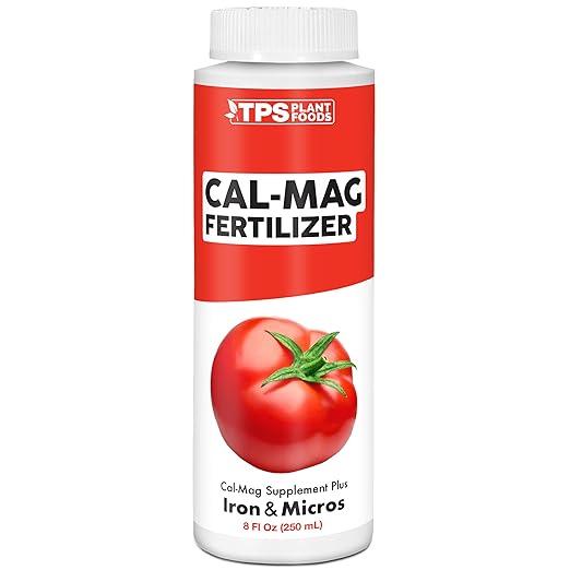 Cal-Mag for Plants Plus Iron and Micros, Calcium and Magnesium, Prevent Common Deficiencies, 2-0-0 CalMag Liquid Plant Fertilizer, 8 oz