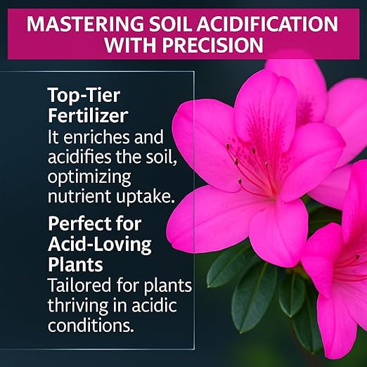 𝐁𝐄𝐒𝐓𝐒𝐄𝐋𝐋𝐄𝐑 Premium 8-4-8 Acidic Fertilizer for Azaleas, Camellias, Hydrangeas, Blueberries, Gardenias, Magnolia Trees, Evergreens and Rhododendrons - Ideal Iron-Rich Plant Food - 3 QUARTS