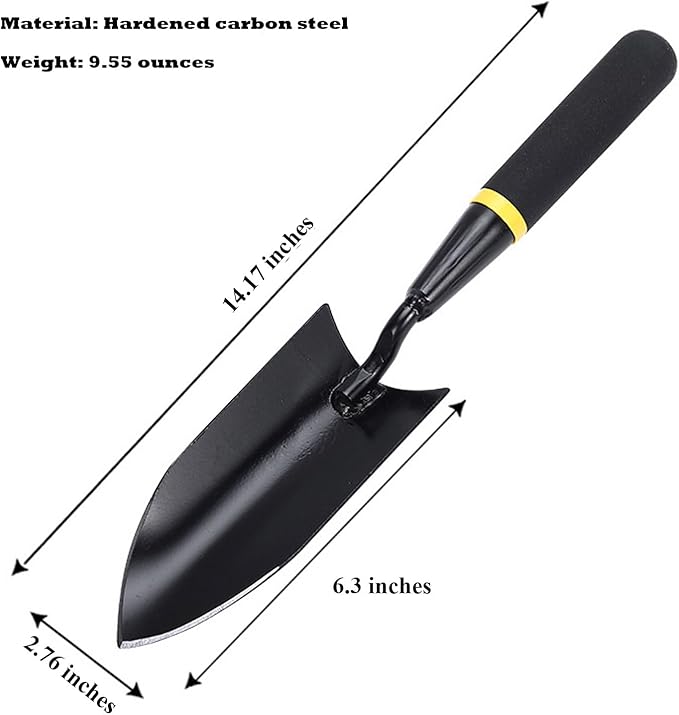Garden Spade Hand Shovel - Premium Gardening Trowel, Ideal for Digging, Planting and Exploration Activities – A Truly Multi-Purpose Hand Shovel