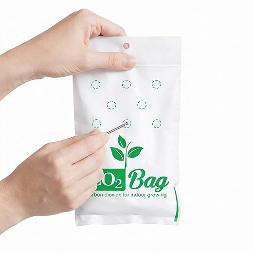 CO2BAG® M – Natural CO₂ Generator for Indoor Plants & Greenhouses | Boosts Growth, Yield, Taste & Color | Compact, Safe & Maintenance-Free