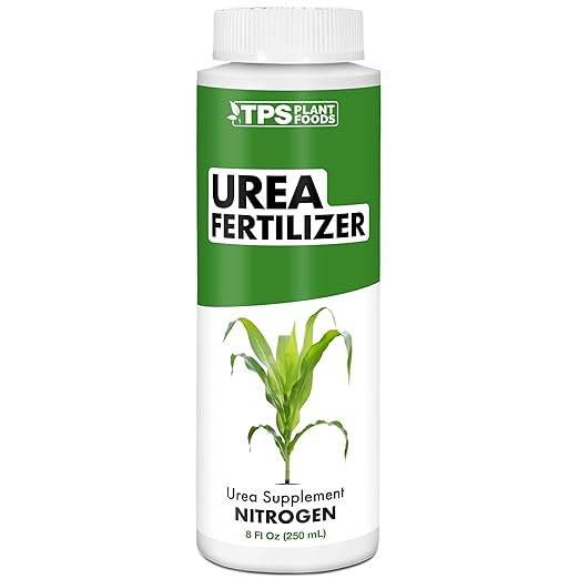 Urea Fertilizer – Rapid Nitrogen Boost, 15-0-0 NPK for Deep Green Growth & Stronger Leaf Development, 8 oz