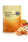 Chitosan Oligosaccharide - Purity >99.5% Soil Activator Water-SolubleFertilizer Powder 200g, For Plants, Garden Fertilizer, Fruits and Vegetables Easy-to-Follow Instructions (For Fertilizer Use Only).