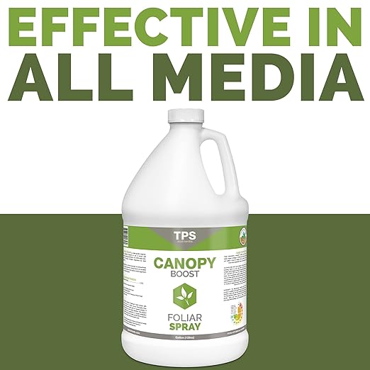 Canopy Boost Foliar Spray – Liquid Plant Food for Faster Nutrient Uptake, Fuller Canopy Growth & Greener Leaves, 1 Gallon