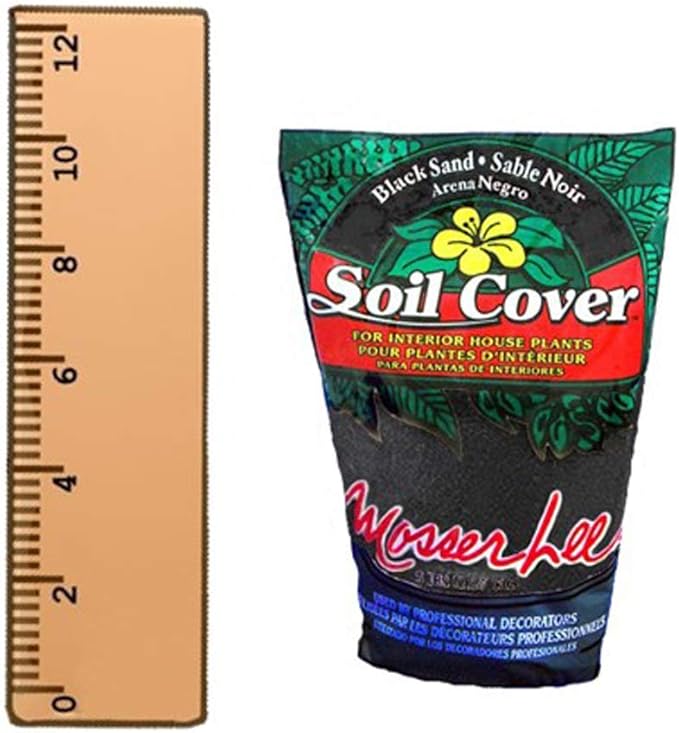 Mosser Lee ML1112 Black Sand Soil Cover, 5 lb.
