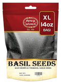 Spicy World Basil Seeds 14 Ounce Bag - Tukmaria, Sabja Seeds - Used in Falooda & Ayurveda