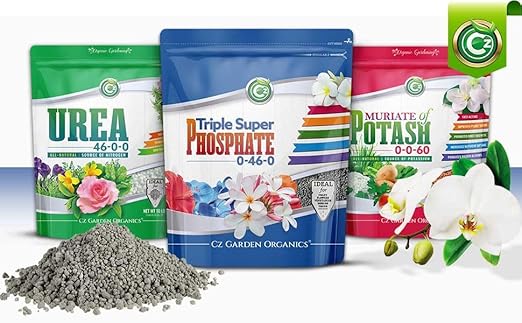 Triple Super Phosphate 0-46-0 Fertilizer Made in USA - TSP Phosphorus Plant Food for Indoor/Outdoor Plants, Flower Gardens, Fruit and Vegetable Gardens, Holistic Herbs, Trees and More!