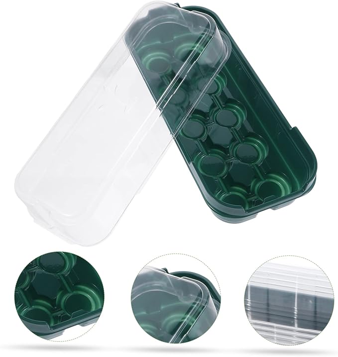 Yardwe 5pcs Germination Tray with Transparent Cover for Seedlings Airtight Warm Plant Propagation Trays for Home Gardening and Microgreens Growing