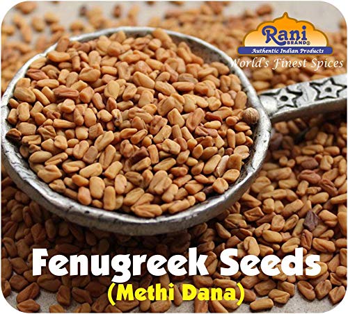Rani Fenugreek (Methi) Seeds Whole 28oz (800g) Trigonella foenum graecum ~ All Natural | Vegan | Gluten Friendly | Non-GMO | Kosher | Indian Origin, used in cooking & Ayurvedic spice