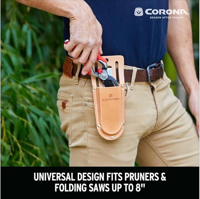 Corona AC 7220 Leather Pruner Scabbard Holster, 5-Inch, Original Version