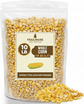 TRAILMARK Naturals - Whole Corn 10 LB– Premium Bird Seed & Wildlife Feed for Ducks, Deer, Squirrels, Chickens, and Turkeys – Whole Corn for Wild Birds – Grown in USA