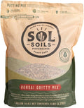 Sol Soils Gritty Bonsai Soil Potting Mix - Fast Draining and Peat Moss Free with Pine Bark, Granite, Pumice, & Calcined Clay for Indoor and Outdoor Plants - 1 Gallon