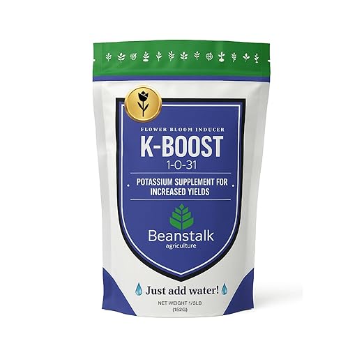 K-Boost Potassium Fertilizer– Promotes Flower Growth, Density, Aroma, & Potency,Ideal for Garden, Easy to Use Plant Fertilizer Outdoor – Long-Lasting 100-Day Release – 1/3 Pound